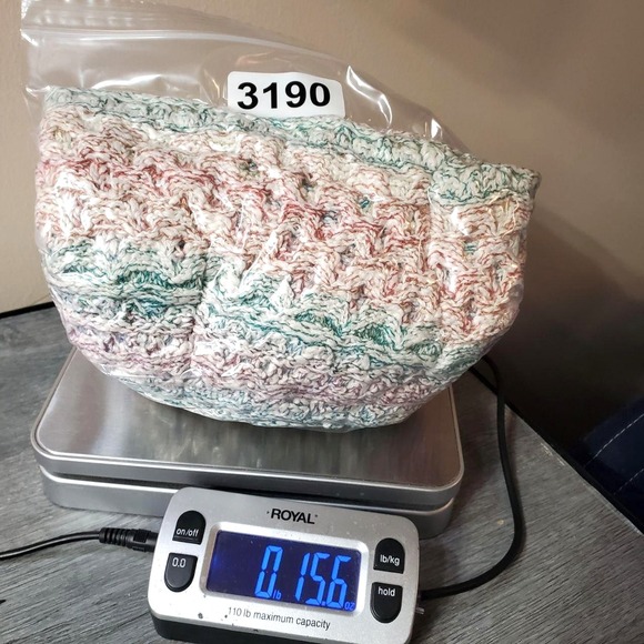 Free People Boho Twee Pastel Ring of Roses Sweater Crochet Open Weave Womens L - Picture 9 of 9